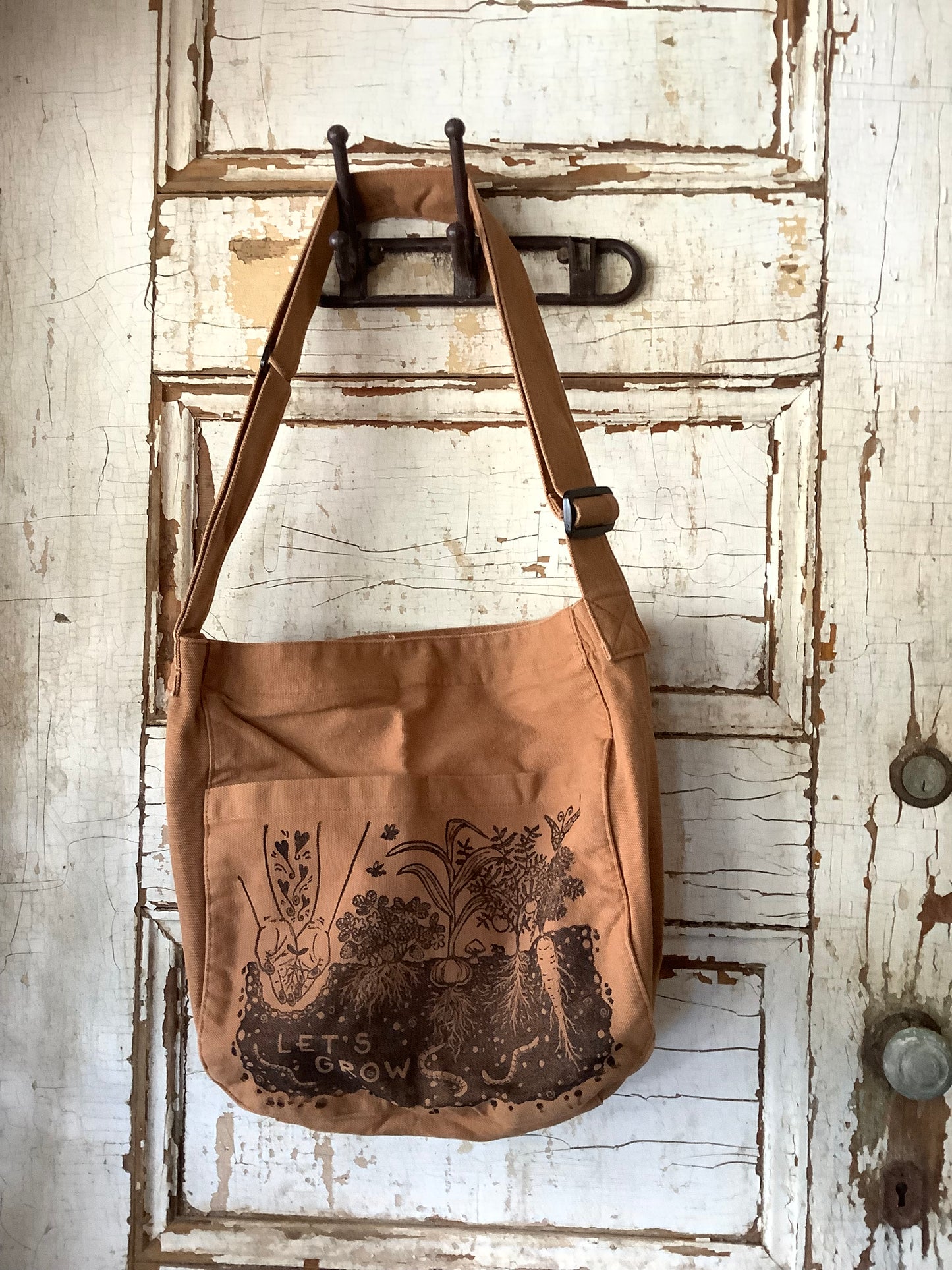 Let’s Grow Canvas Side Bag